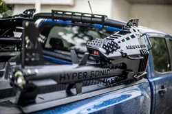 Barre <span class=keywords><strong>de</strong></span> protection universelle Shark pour Ranger Hilux Revo Rocco Vigo Dmax NP300 avec panier <span class=keywords><strong>de</strong></span> <span class=keywords><strong>toit</strong></span> en acier, barre <span class=keywords><strong>de</strong></span> protection arrière - Product Image 6