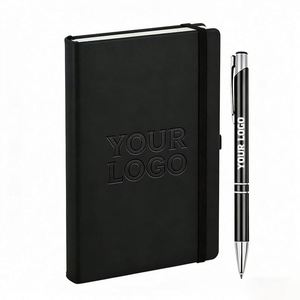 2026 Wholesale Planner Custom Logo A6 <b>Diary</b> School Students Leather Hardcover Journal Notebook Promo Business Gift Note Book - Product Image 1