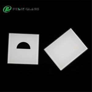 Plaque de verre trempé transparente imprimée soie de 4 mm d'épaisseur, plate, pour luminaires de plafond industriels modernes, élégante et durable, pour la décoration intérieure - Product Image 2
