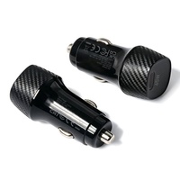 Chargeur de voiture HNT 45W à port USB-C unique, charge rapide, 12-24V, pour iPhone, Samsung Galaxy, ordinateur portable, certifié CE FCC
