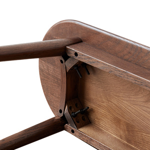 Mesa de madera de roble para sala de estar o comedor - Product Image 4