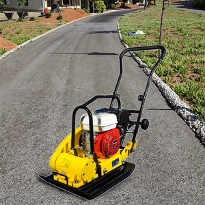 Compacteur à plaques PME-C80, vitesse de déplacement avant 20 m/min, compacteur à essence pour sable et sol - Product Image 1