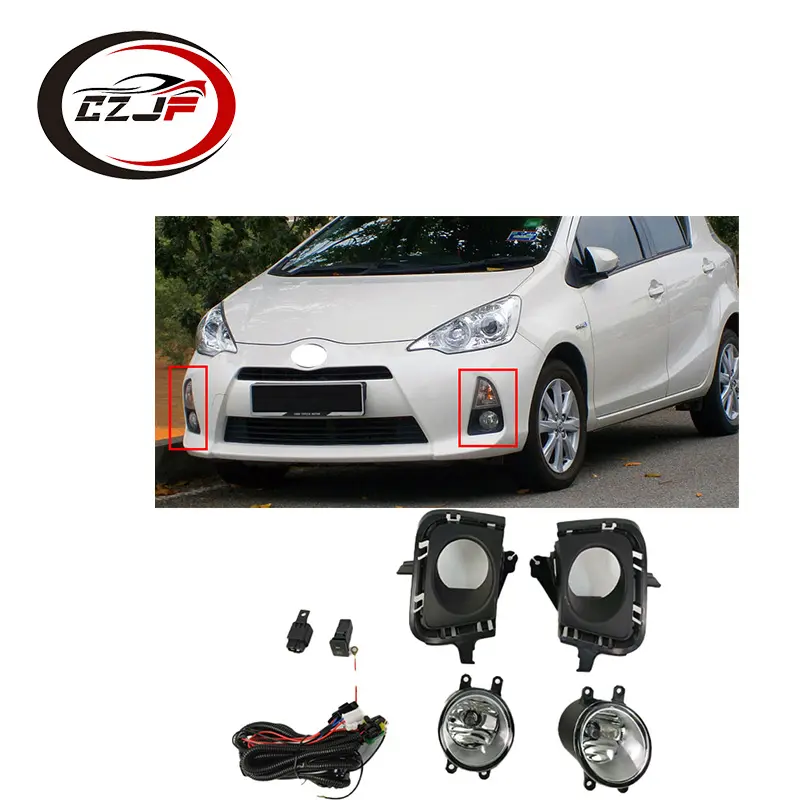 CZJF hot Sales Factory Wholesale Auto parts Led Fog Light Kit For Toyota Prius 2016