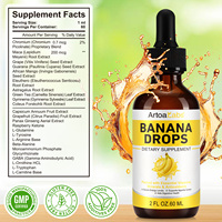 ArtoaLabs 60ml soutient le contrôle de l'appétit gouttes de banane complément alimentaire gouttes de banane pour la perte de poids