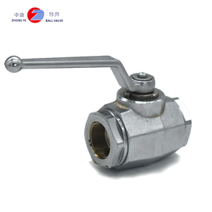 Vanne à bille en acier inoxydable KHM-20SR SS304/316 de fabrication chinoise Zhongye, personnalisable OEM, haute température, huile, haute pression - Product Image 2