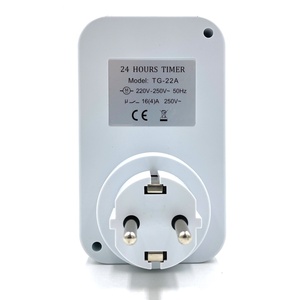 Enchufe de pared de sincronización estándar europeo, temporizador mecánico de ciclo de 24 horas, interruptor de Control de potencia de encendido y apagado automático, producto transfronterizo - Product Image 4