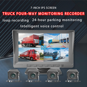 Xe tải hệ thống giám sát với 4 kênh HD <span class=keywords><strong>720p</strong></span> AHD ip69 4 máy ảnh và màn hình cho xe tải 360 toàn cảnh lái xe ghi - Product Image 2