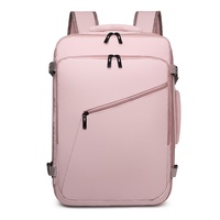 Sac à dos pour ordinateur portable grande capacité, étanche, multifonction, avec fermeture éclair, pour unisexe, affaires, voyages, étudiants, en polyester Oxford