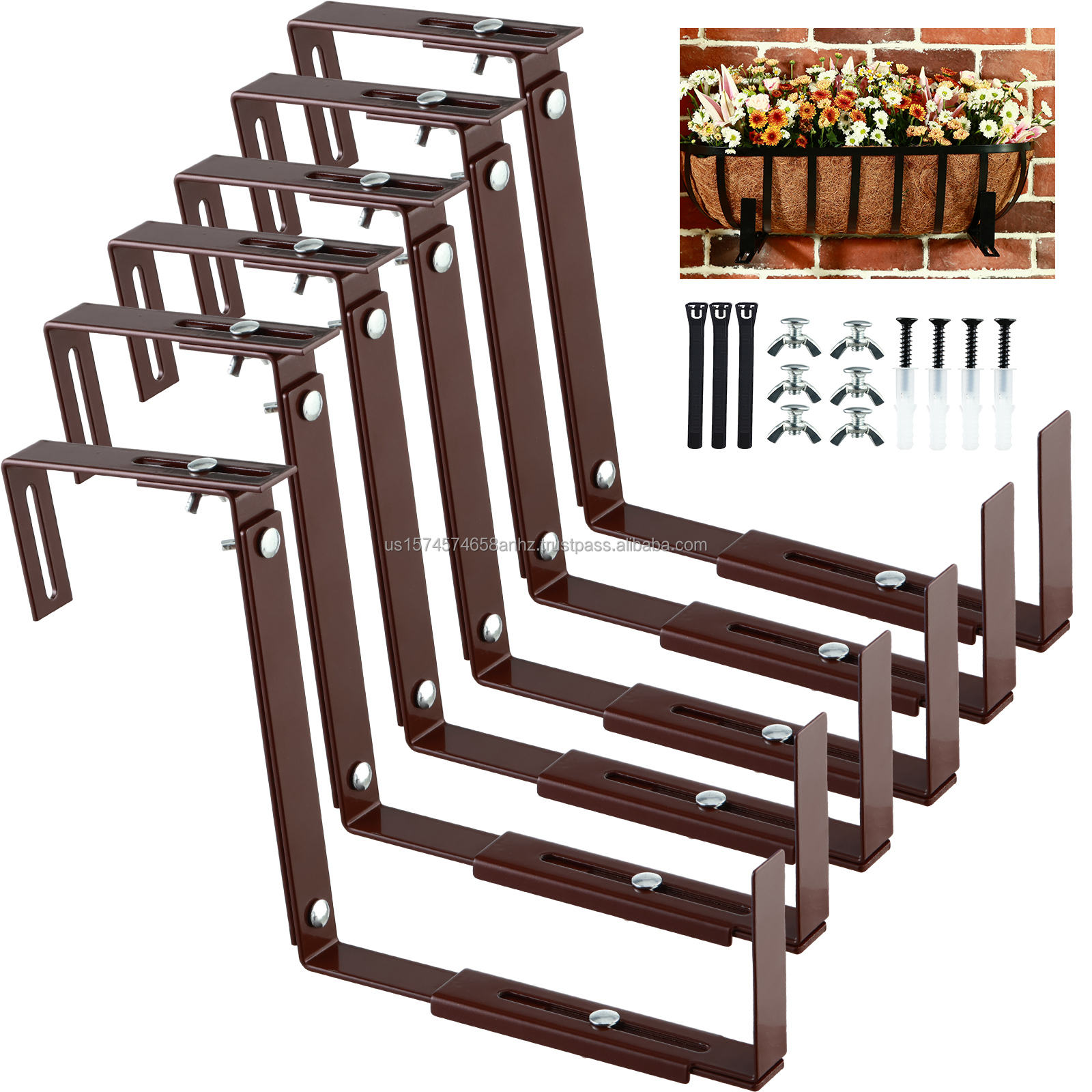 สีน้ำตาล