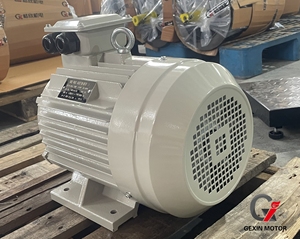 เครื่องกำเนิดไฟฟ้ากระแสสลับแบบอะซิงโครนัสสามเฟส YE2-132S-4 5.5 กิโลวัตต์ 7.5 แรงม้า 1460 รอบต่อนาที พร้อมมอเตอร์เกียร์สามเฟสแบบเหนี่ยวนำไฟฟ้า - Product Image 6