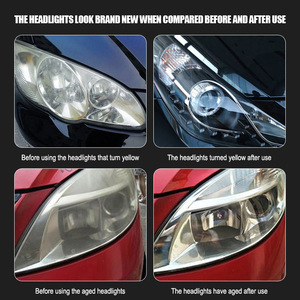 <span class=keywords><strong>Kit</strong></span> de réparation et de <span class=keywords><strong>rénovation</strong></span> des phares de voiture, liquide de nettoyage et de polissage à base de molécules de cristal pour réparer les rayures, modèle T171 - Product Image 3