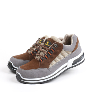 Aimboo - Calzado de Seguridad Ligero y Popular con Puntera de Acero, Calzado de Seguridad de Cuero Genuino SRC para Hombre y Mujer - Product Image 5