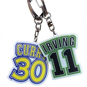 Porte-clés de basket-ball Kobe <span class=keywords><strong>James</strong></span> Curry Harden Wade Iverson, article de collection, souvenir, pendentif - Product Image 1