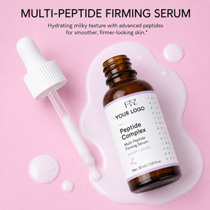 Sérum hydratant aux peptides de haute qualité ciblant les multiples signes de vieillissement, lisse les ridules, booste l'élasticité multi-peptides, éclaircit le teint - Product Image 6