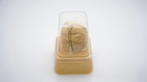 Dessert glacé en forme de durian certifié Halal, avec garniture croustillante, boîte de 70g, dessert glacé aux fruits - Product Image 5