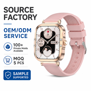 HK82 2026 Smartwatch da Donna con Schermo AMOLED HD a Colori da 1,75 Pollici per Chiamate, NFC, Monitoraggio del Sonno, Cinturino in Gomma, IP68 - Product Image 1