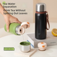 Gobelet isotherme XHLSUB en acier inoxydable 316, 500 ml, gobelet à eau, gobelet de voyage, pot isotherme portable pour l'extérieur
