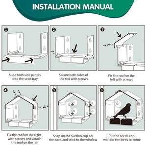 Şeffaf akrilik büyük kuş kafesi papağan yetiştiriciliği Pet kafesleri kuş evi besleyici - Product Image 6