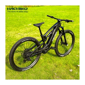 Bicicleta eléctrica clásica de suspensión completa de 29 "2024, bicicleta de montaña eléctrica de fibra de carbono para adultos, peso ligero, <span class=keywords><strong>Enduro</strong></span> Bafang Mid Drive - Product Image 2
