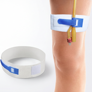حزام ساق للقسطرة البولية مريح وسهل التركيب والفك، مضاد للانزلاق والتهيج، مع قبضة سيليكون قابلة لإعادة الاستخدام - Product Image 1