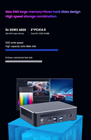Mini PC GP1 de Fábrica, 64 GB de RAM, 13.ª Generación I9 I7-13700H en Existencia, para Viajes al Aire Libre, Oficina en Casa, Juegos de Escritorio, Precio al por Mayor