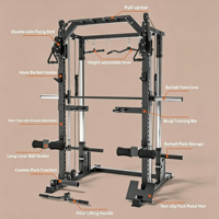 Machine Smith multifonctionnelle commerciale avec rack à squats et unité de musculation pectorale KST-805, style cadre, fabrication chinoise