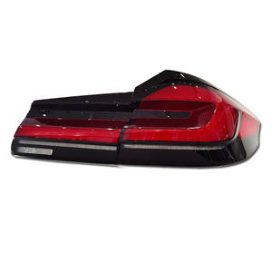 Feux arrière LED fumés pour BMW Série 5 G30 G38 2018-2021, mise à niveau LCI - Product Image 2