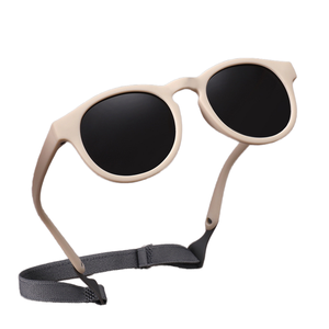 2025 New Children's Silicone <b>Sunglasses</b> 0-3 Year Old Multi-Color UV400 Protection Outdoor Sunshade - Product Image 1