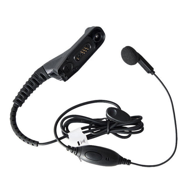 Earpiece with Microphone Soft G-Shaped Ear Hook TK Plug OEM_ODM EARPHONIC VHF_UHF Headset Walkie Talkie Two-Way Radio HOT