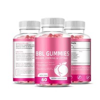 Gummies BBL pour les Hanches : Amélioration et Grossissement des Fesses, Produit de Beauté Féminin, Complément Herbal