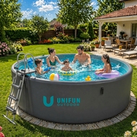 Meilleure vente 2026 : Piscine gonflable d'extérieur en PVC Drop Stitch, bain de glace, piscine de plongeon froid, spa de thérapie hors sol