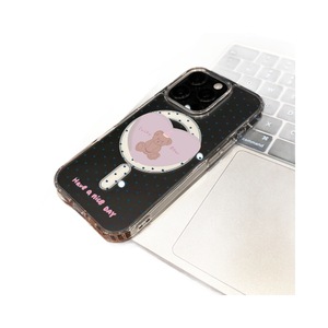 เคสลายหมีน่ารักสีฟ้ารูปหัวใจสำหรับ 17 <span class=keywords><strong>Pro</strong></span> <span class=keywords><strong>Max</strong></span> ใช้ได้กับ <span class=keywords><strong>14</strong></span>/15/13 <span class=keywords><strong>Pro</strong></span>/11 พร้อมปุ่มแม่เหล็กไวต่อการสัมผัส AI - Product Image 5