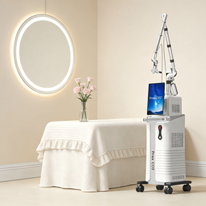 Technologie de laser CO2 fractionné avancée <span class=keywords><strong>avec</strong></span> une <span class=keywords><strong>puissance</strong></span> élevée de 70 W à 100 W pour des procédures de traitement cutané sûres et rapides - Product Image 1