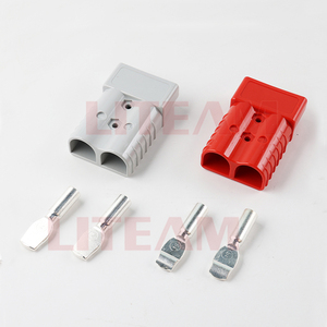 Liteam Hotsale Quick <strong>Connector</strong> Plug Socket Male &amp; Female 2 Pole 50a 600v DC Power Forklift E-Bike <strong>Battery</strong> Charger <strong>Connector</strong> - Product Image 3