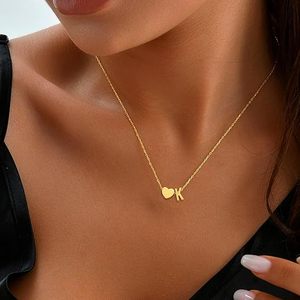 Collar con Colgante de Letra Inicial Personalizada 2026, Delicado Amuleto con Letra Inicial, Regalo para Ella - Product Image 2