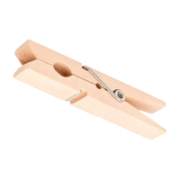 Mini pinces en bois de bouleau, pinces à linge en bois colorées, clips de bricolage pour photos, décoration de fête et jouets