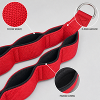 Cuerda Antideslizante de Tres Secciones, Cómoda, Duradera y Resistente, de TPE, para Yoga, Pilates y Otros Ejercicios de Fitness