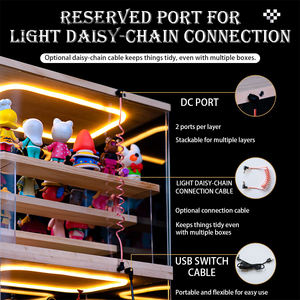 Exhibidor de Productos Personalizado con Retroiluminación LED, Caja de Acrílico y Plástico para Joyería, Exhibición en Museos, Ferias Comerciales y Eventos - Product Image 4