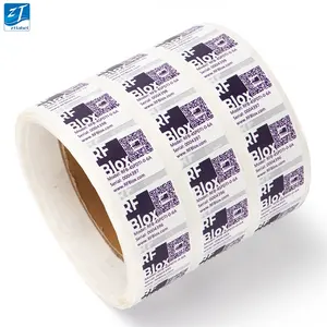 Etiqueta de Impresión Personalizada, Etiqueta Adhesiva Impermeable con Código <span class=keywords><strong>QR</strong></span> Holográfico - Product Image 2