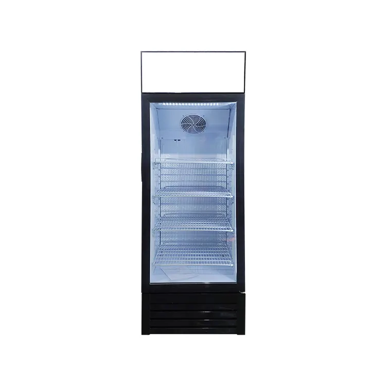 Meisda SC190B 190L Single Door Vertical Refrigerator Beverage Display Fridge For Juice