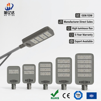 Lampadaire LED extérieur haute puissance IP66 étanche en alliage d'aluminium 160LM/W AC85-265V Dimmable Garantie 5 ans