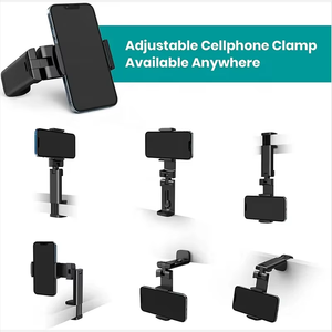 Supporto Universale Girevole a 360° Pieghevole per Telefono da Viaggio/<span class=keywords><strong>Auto</strong></span>/Letto per Telefoni da 4.7-6.9 Pollici - Product Image 6