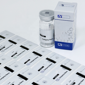 Etiquetas Personalizadas Ecológicas con Adhesivo Permanente, Troqueladas, Holográficas, Plateadas en Caliente, para Frascos de <span class=keywords><strong>10</strong></span> ml - Product Image 1