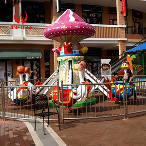 Máquina de Juegos Infantiles Directo de Fábrica, Atracciones para Parques de Diversiones, 6 Cabinas, Juego de Tazas Giratorias <span class=keywords><strong>El</strong></span>éctricas - Product Image 2