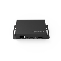 Encodeur de diffusion en direct H.265/H.264 en aluminium portable 4 canaux HD vers flux IP SRT/RTSP/RTMP/UDP/RTP