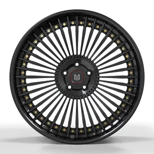 HADISON HD2P1012 2-piece gloss black fully foged wheel 19 20 21 22 23 24 light-alloy wheel for Bentley Rolls Royce Luxury cars