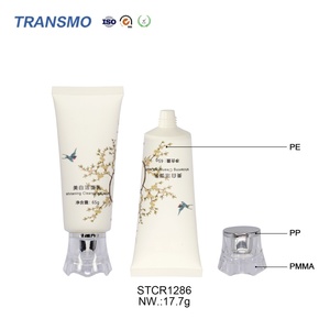 Tube vide personnalisé pour crème pour les mains, emballage cosmétique pour nettoyant visage, écran solaire, crème nettoyante pour le visage, tube souple pour lotion 65ml - Product Image 2