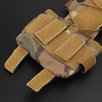 Pochette Tactique Amovible pour Casque de Combat, Pochette Rapide pour Équipement, Pochette Tactique MK2, Étui pour Batterie de Casque