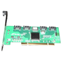 Tarjeta Controladora RAID SATA/150 de 4 Puertos, 4 Interfaces Integradas de 1.5Gbps, Promise PDC20318, ASIC Dedicado de 32 bits, Bus PCI de Media Longitud