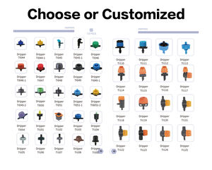 2024 <span class=keywords><strong>goutteur</strong></span> d'irrigation avec <span class=keywords><strong>goutteur</strong></span> à débit <span class=keywords><strong>2L</strong></span>/<span class=keywords><strong>H</strong></span> avec couleur spéciale et haute qualité - Product Image 4